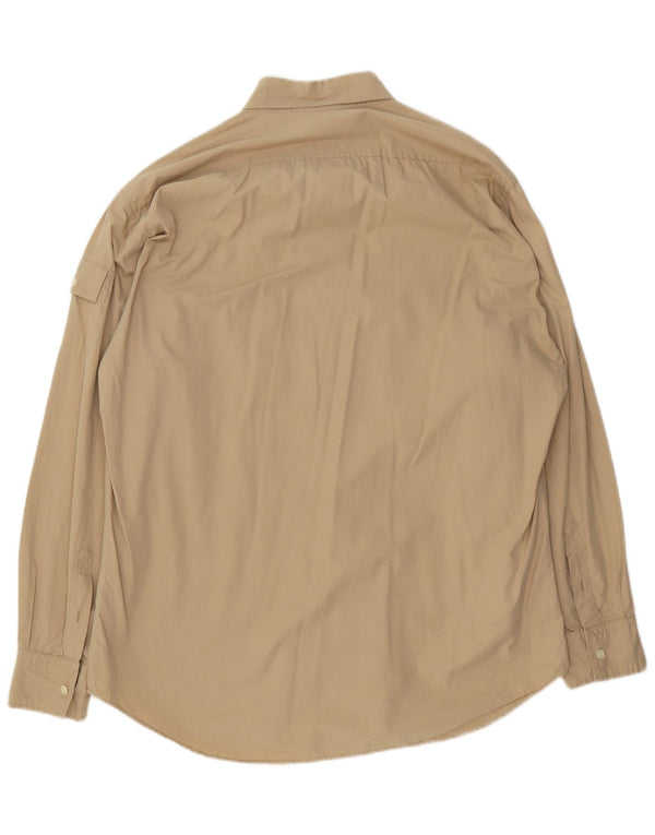 Camicia da uomo North Sails Large in cotone beige