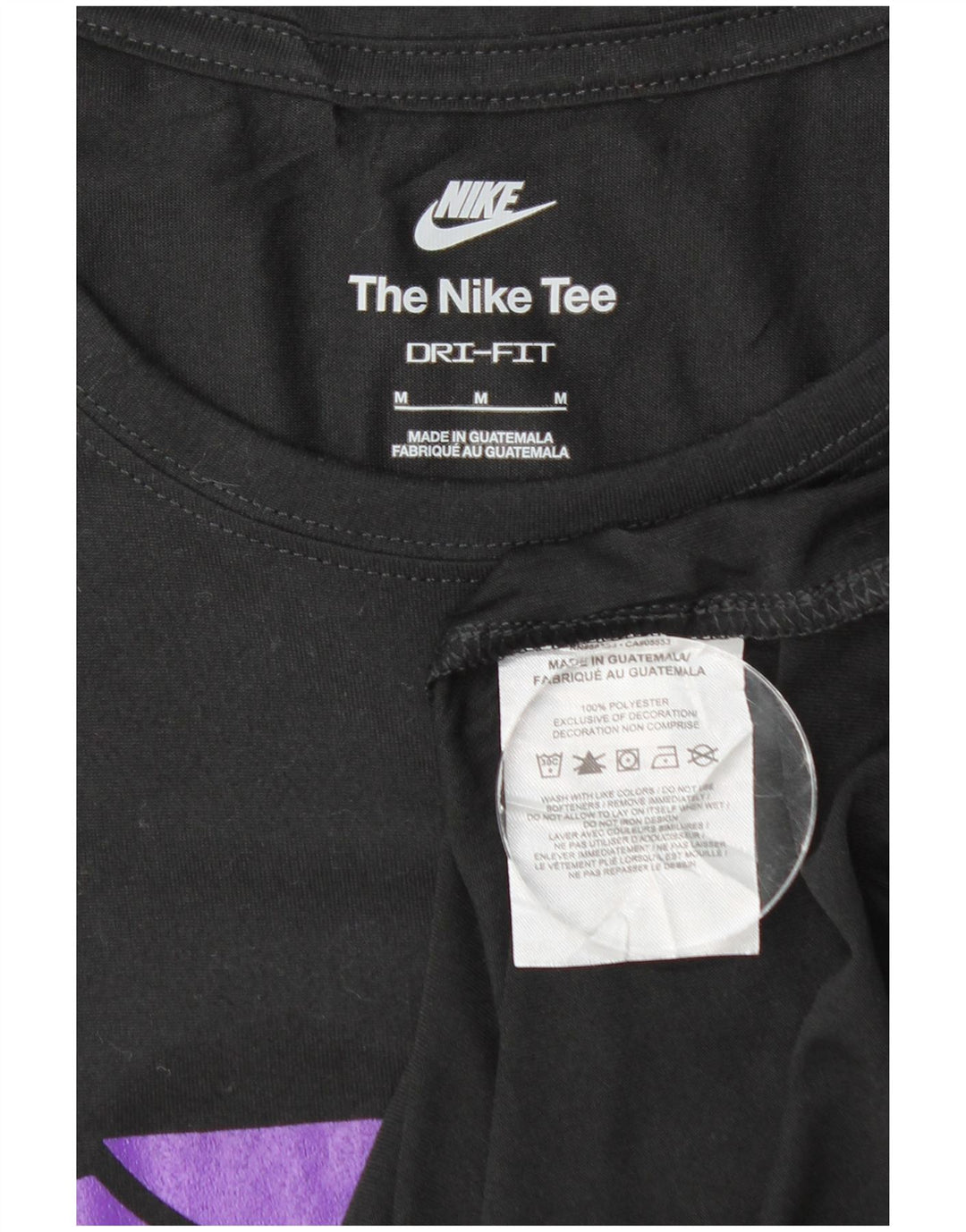 Nike Cats Volleyball Graphic T-shirt da donna Top UK 12 Medium Nero