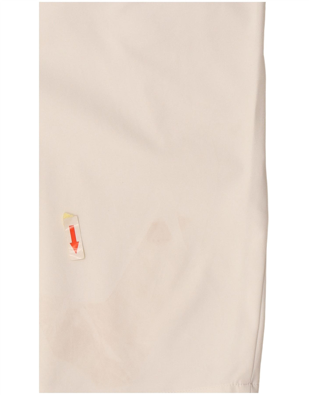 Pantaloncini chino da uomo Adidas W34 Large poliestere bianco