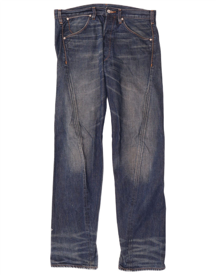 Jeans dritti ingegnerizzati da uomo Levi's W33 L33 Blu