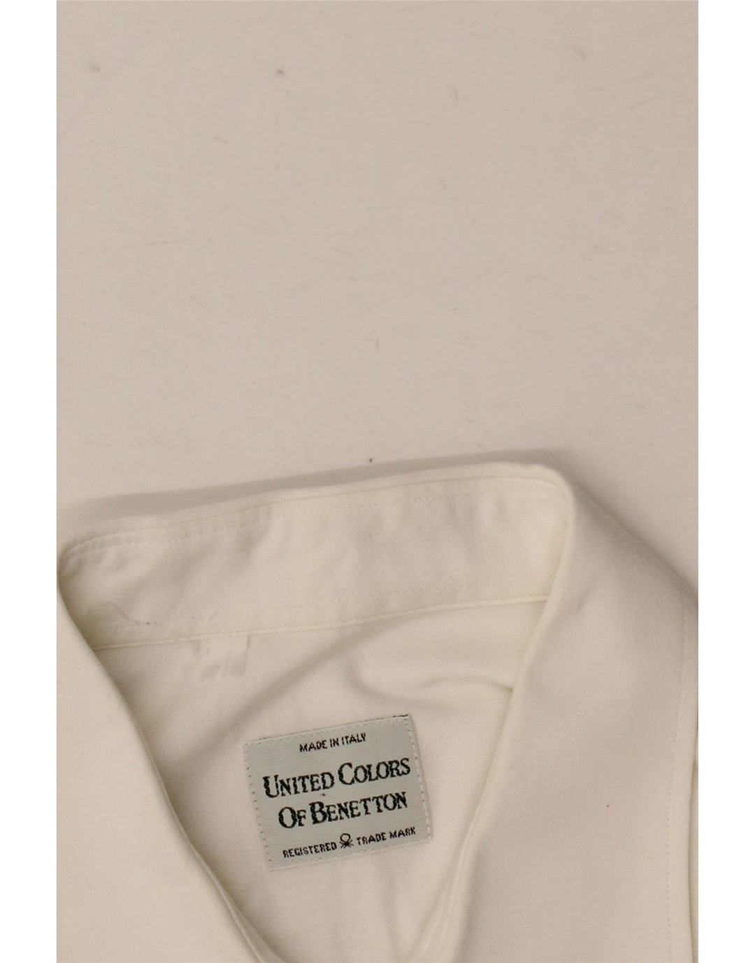 Camicia Benetton Uomo Large Bianca