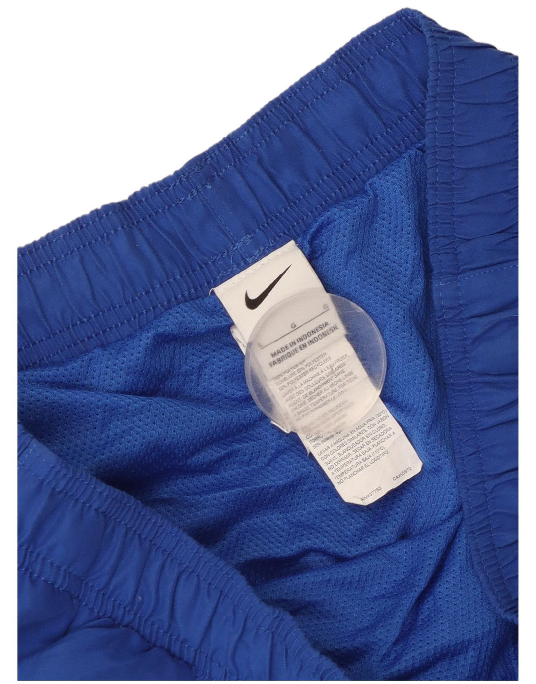Pantaloncini da bagno Nike da uomo grandi in poliestere blu