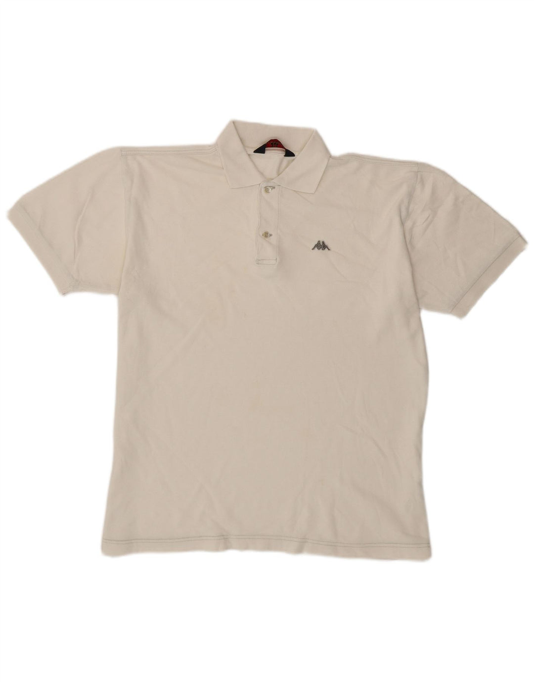 Polo Kappa Uomo XL Cotone Bianco