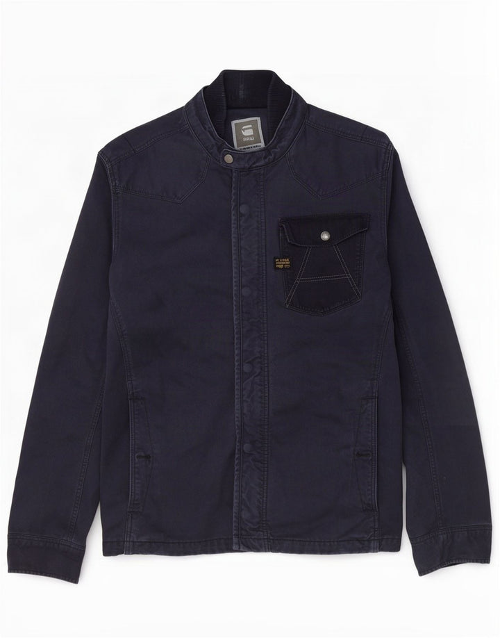 Giacca utility da uomo G-Star UK 38 cotone blu navy medio