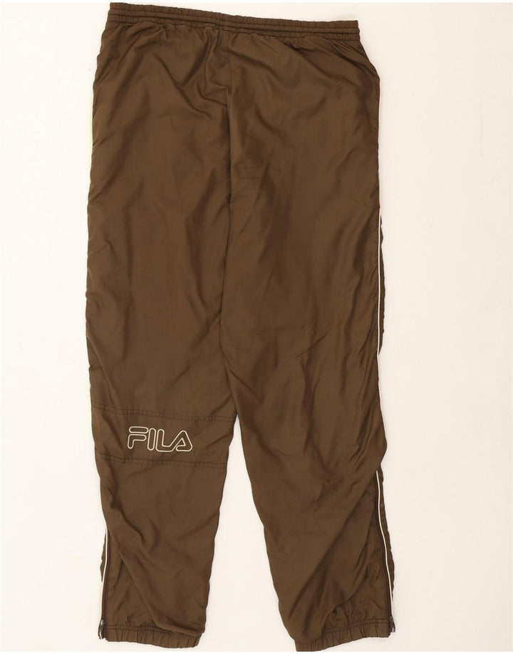 Pantaloni da tuta da uomo Fila Medium Khaki Poliammide
