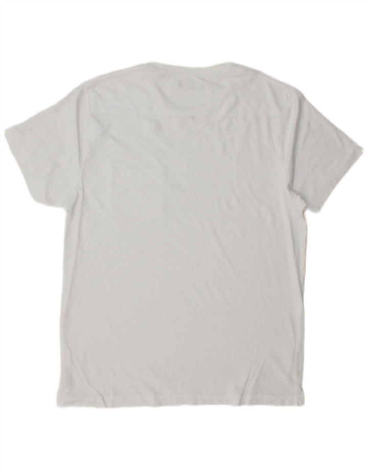 T-shirt da uomo FRENCH CONNECTION Top grande bianca