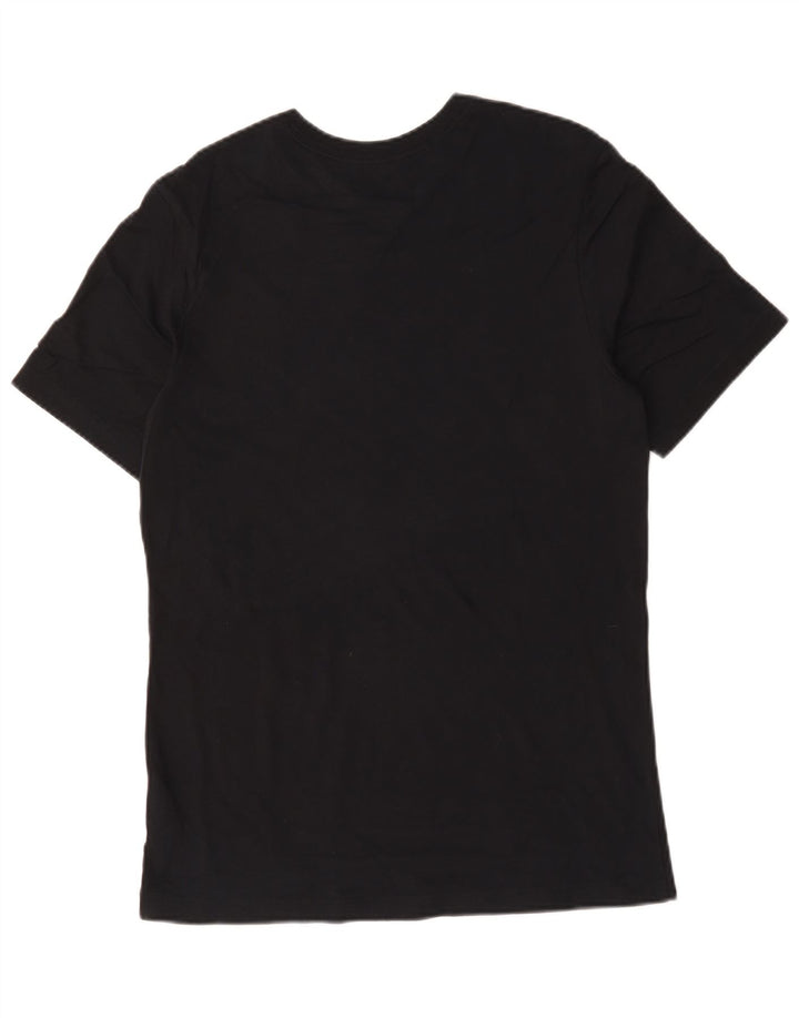 T-shirt grafica da uomo Jordan Top in cotone blu navy medio