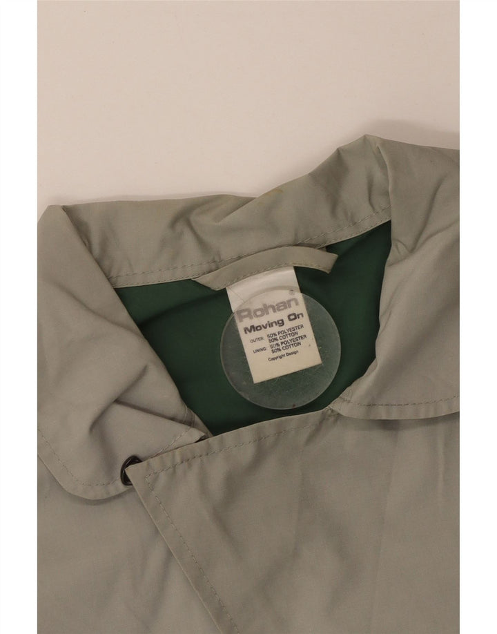 Giacca a vento pullover da uomo ROHAN UK 36 Small Green Colourblock