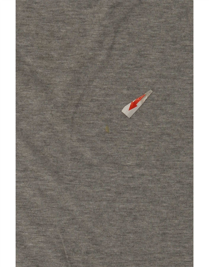 T-shirt grafica da uomo Hurley Top grigio medio chiazzato
