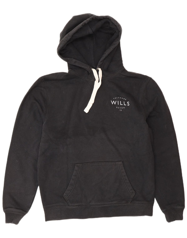 Maglione con cappuccio da uomo Jack Wills grande in cotone nero