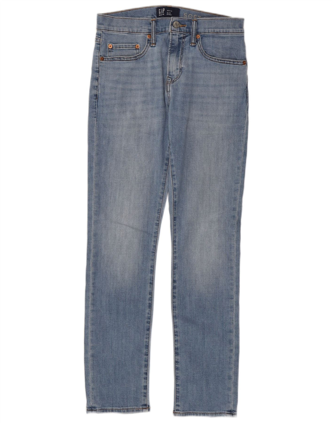 Jeans slim da donna GAP W28 L30 cotone blu