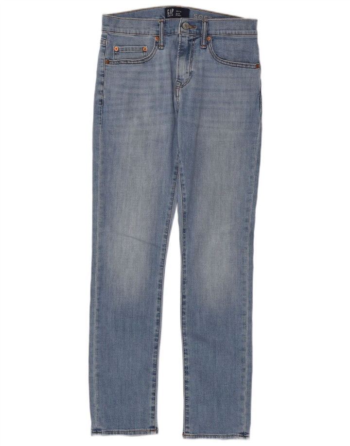 Jeans slim da donna GAP W28 L30 cotone blu