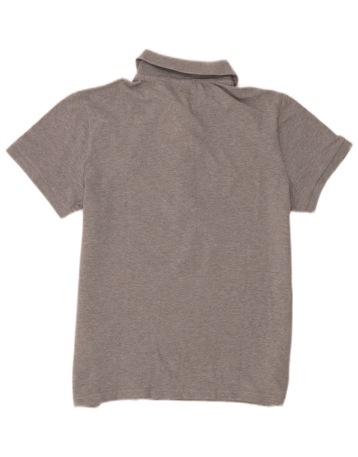 Polo da donna Puma UK 14 cotone grigio medio