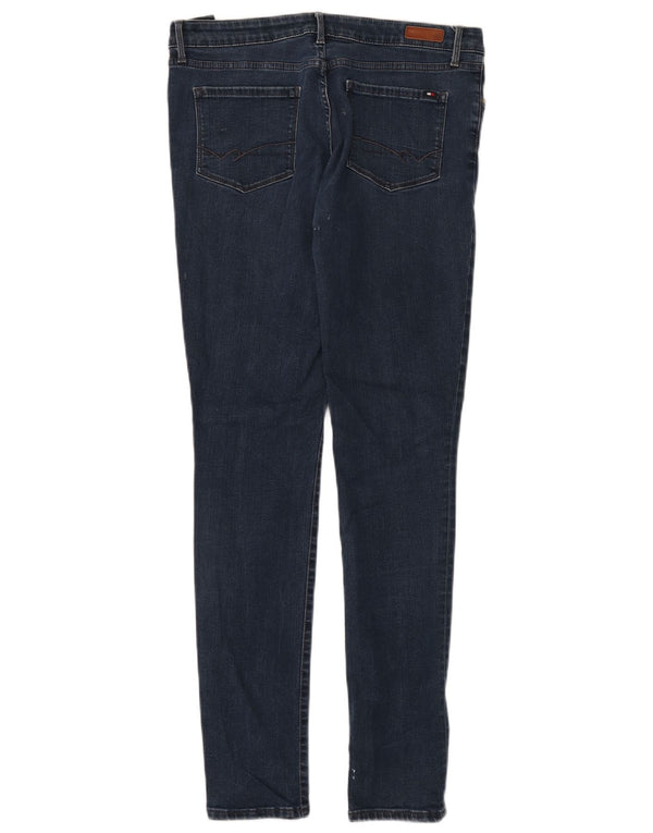 Jeans skinny da donna Tommy Hilfiger medio W30 L32 cotone blu navy