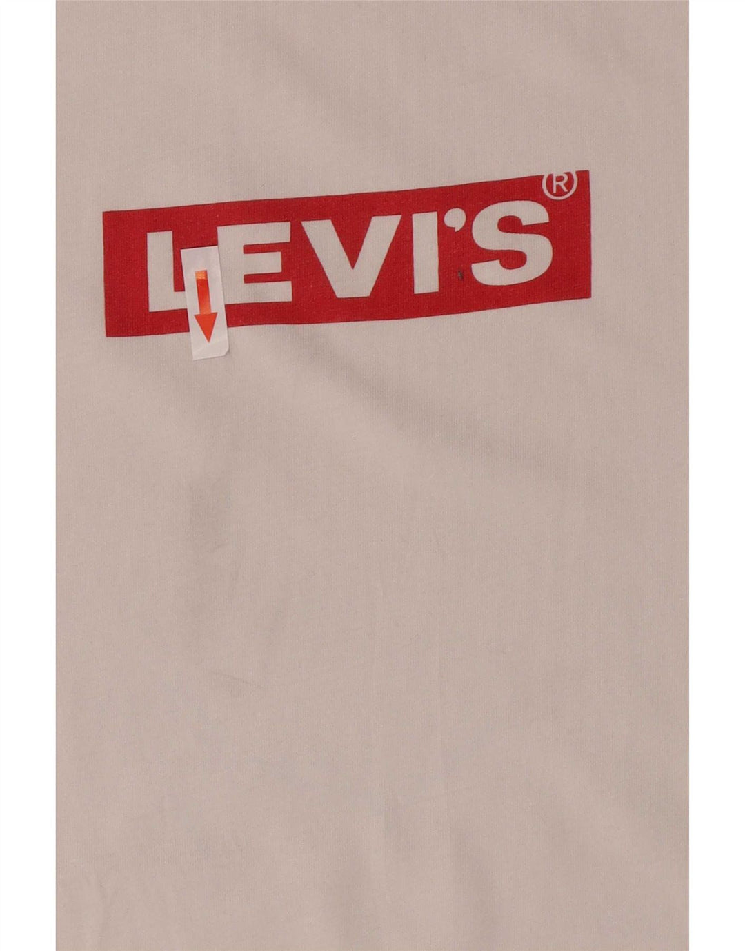 T-shirt grafica da uomo Levi's Top bianca media