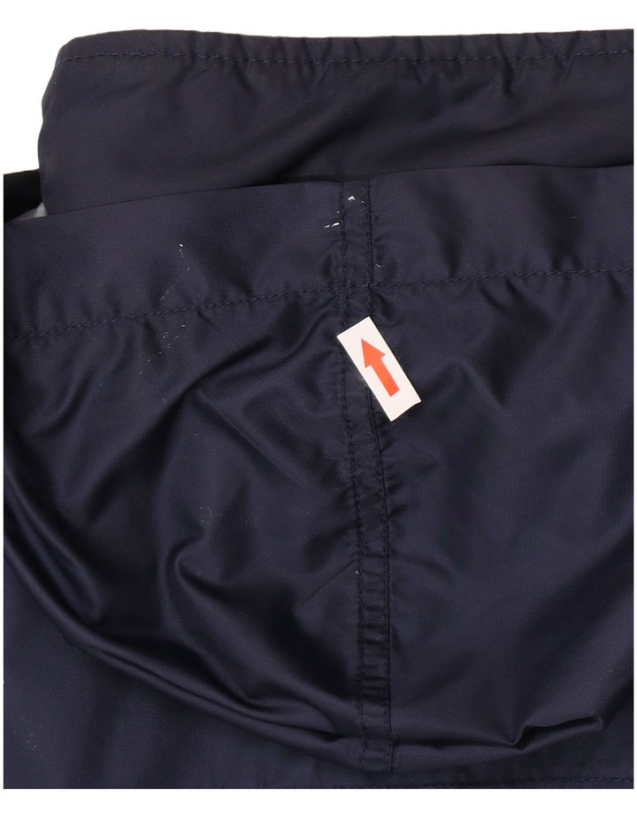 Giacca a vento con cappuccio grafico Nike da ragazzo 12-13 anni grande blu navy
