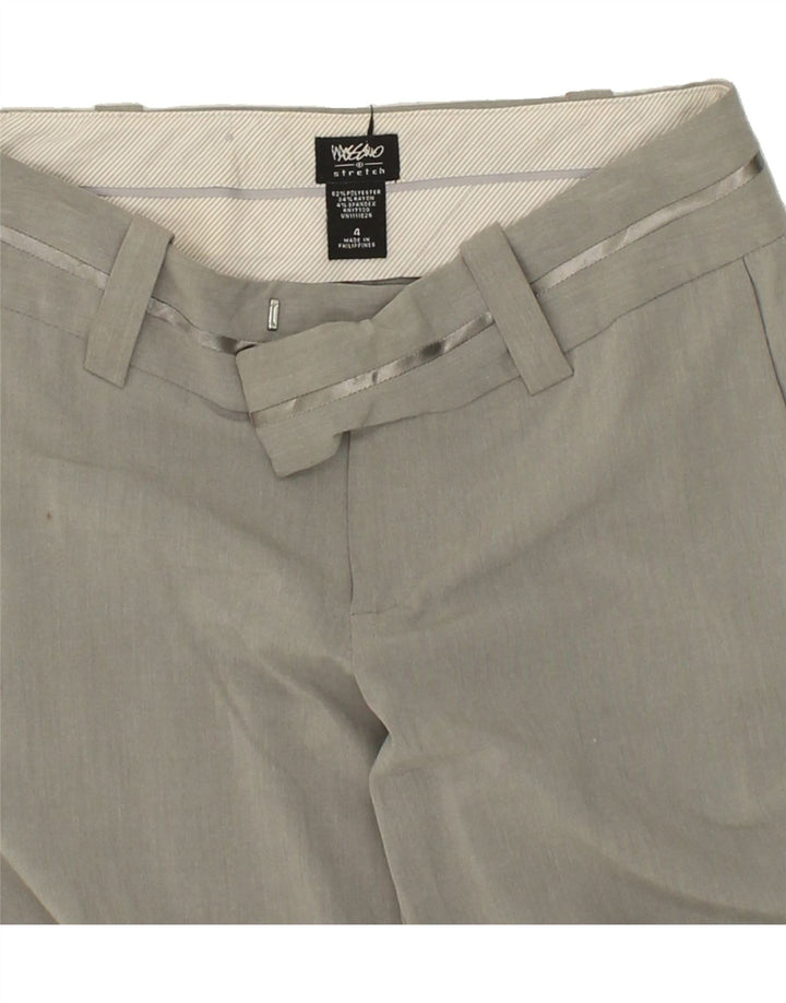 MOSSIMO Womens Bootcut Suit Trousers US 4 Small W30 L32  Grey Polyester Vintage Mossimo and Second-Hand Mossimo from Messina Hembry 