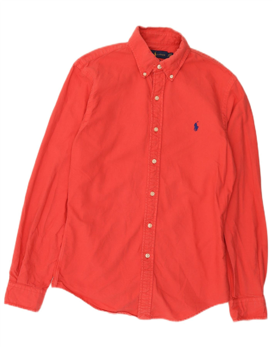Camicia slim fit da uomo Ralph Lauren piccola in cotone rosso