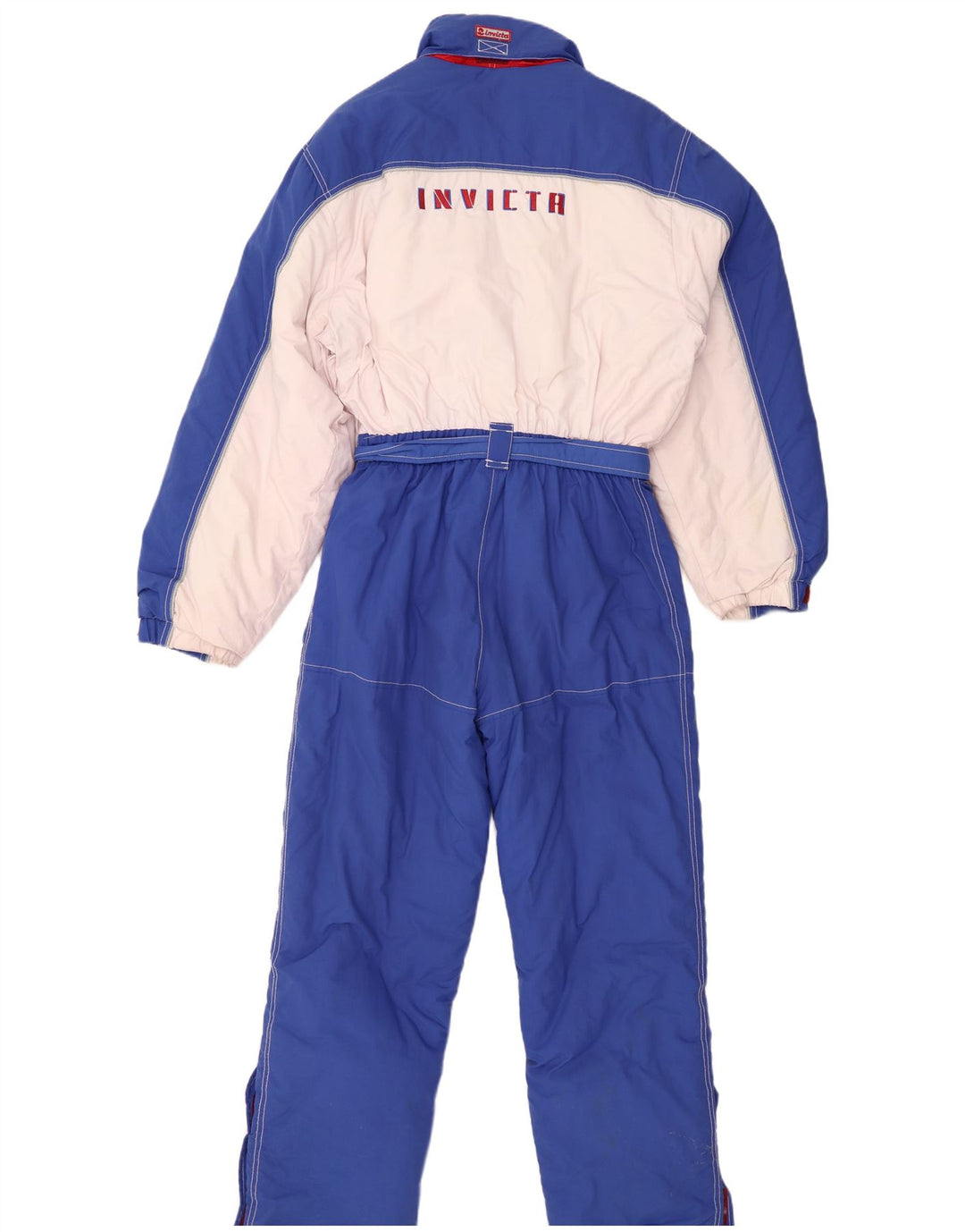 Tuta da sci per ragazzi Invicta 15-16 anni W32 L28 Blu Colourblock in poliammide