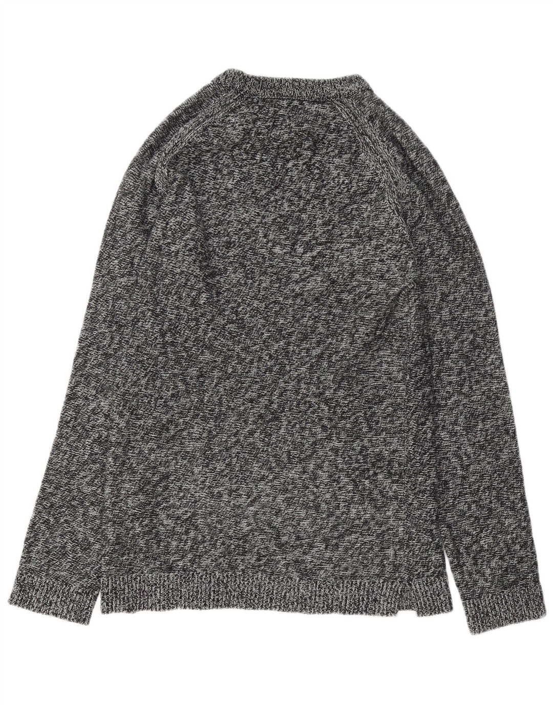 JACK & JONES Maglione da uomo con scollo a barca piccolo grigio screziato