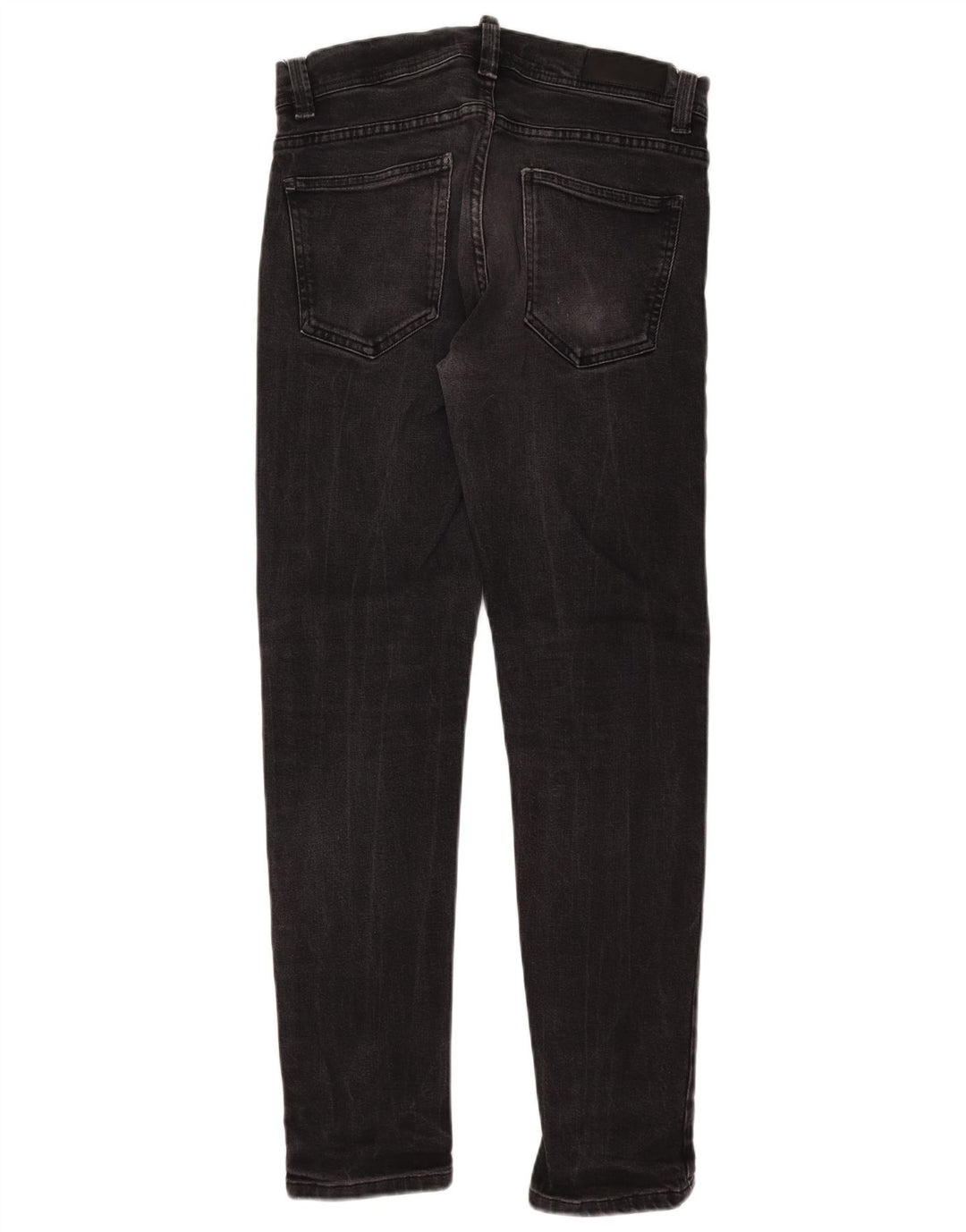 Jeans slim da uomo Zara EU 40 medio W31 L30 cotone nero