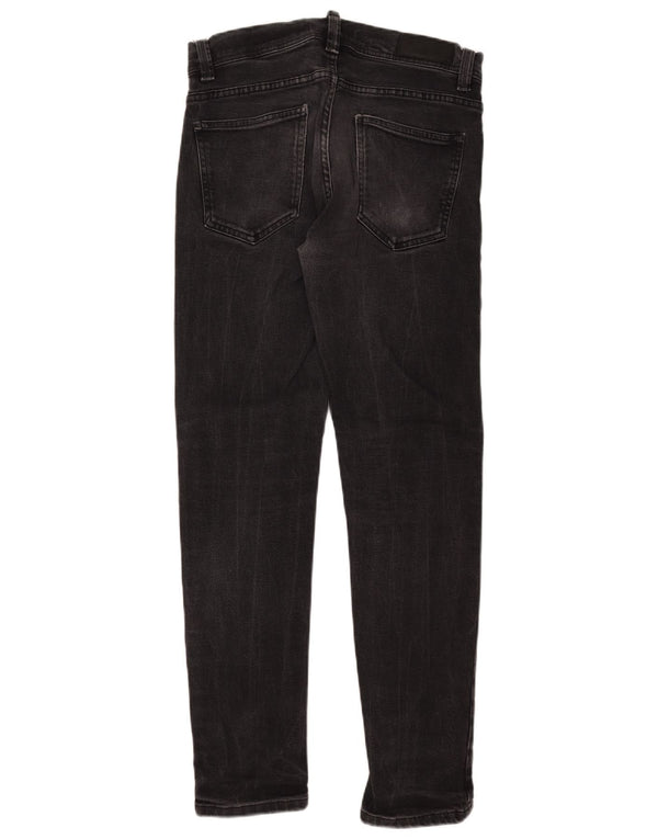 Jeans slim da uomo Zara EU 40 medio W31 L30 cotone nero