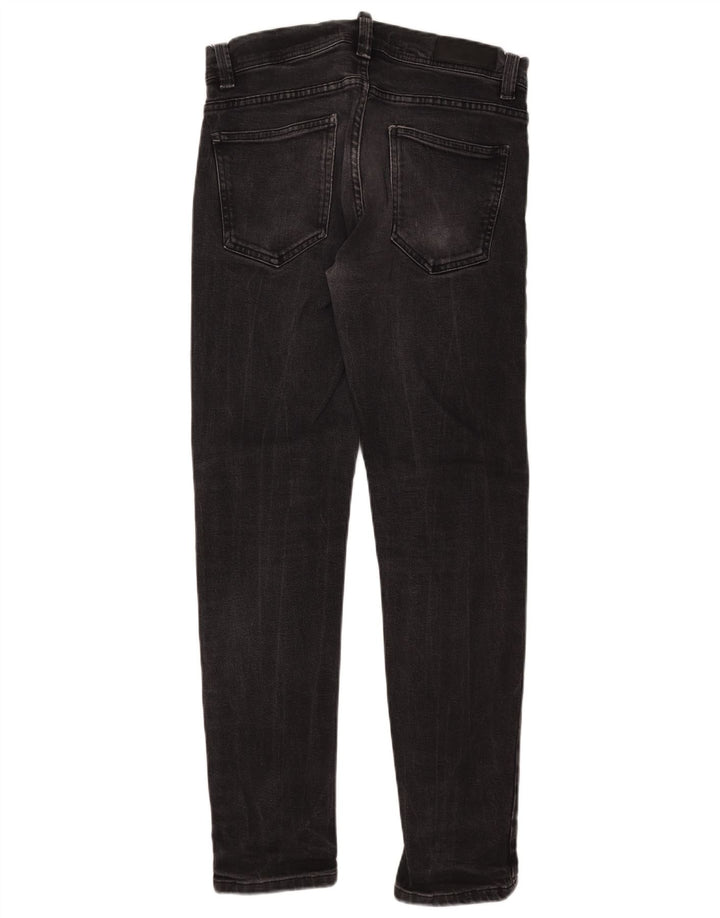 Jeans slim da uomo Zara EU 40 medio W31 L30 cotone nero