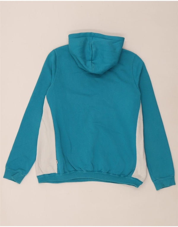 Felpa con cappuccio grafica da ragazzo Puma 15-16 anni Blu Colourblock