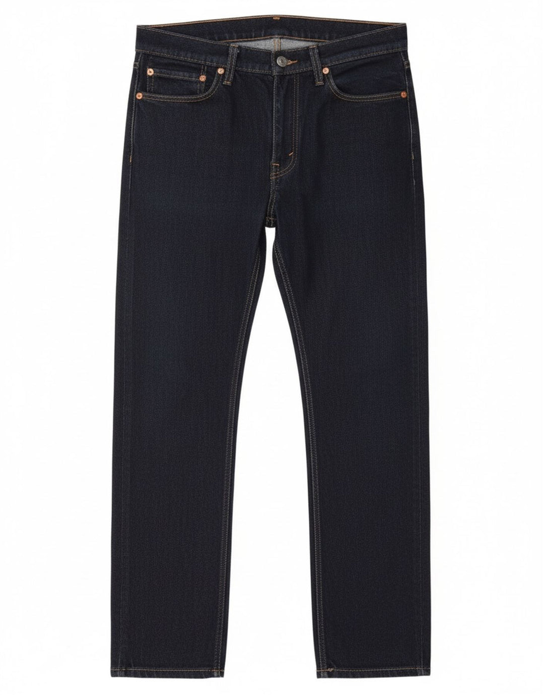 Levi's Uomo 511 Slim Jeans W34 L31 Blu Navy Cotone