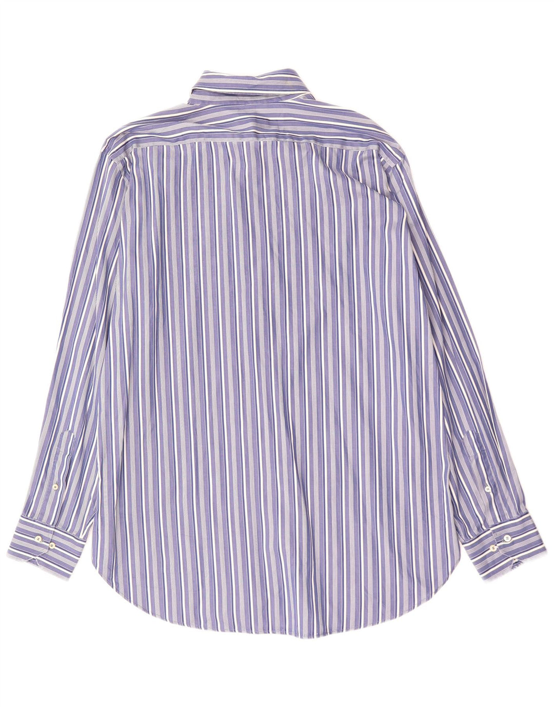 Camicia da uomo Etro taglia 42 in cotone a righe grandi blu