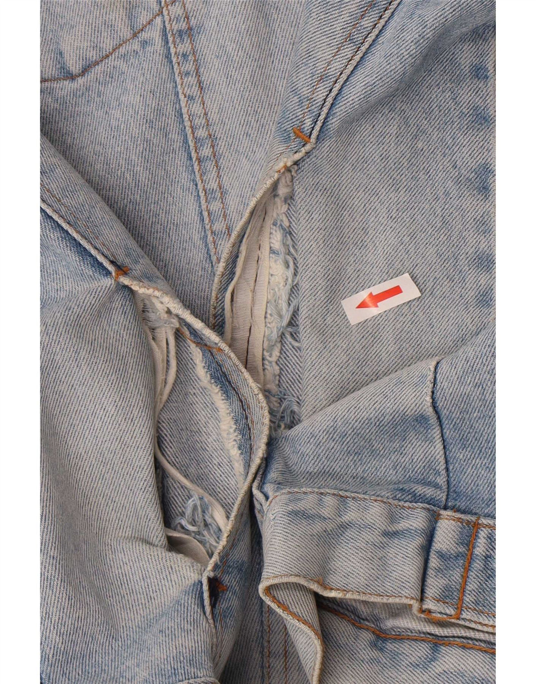Giacca di jeans vintage da uomo UK 40 grande blu