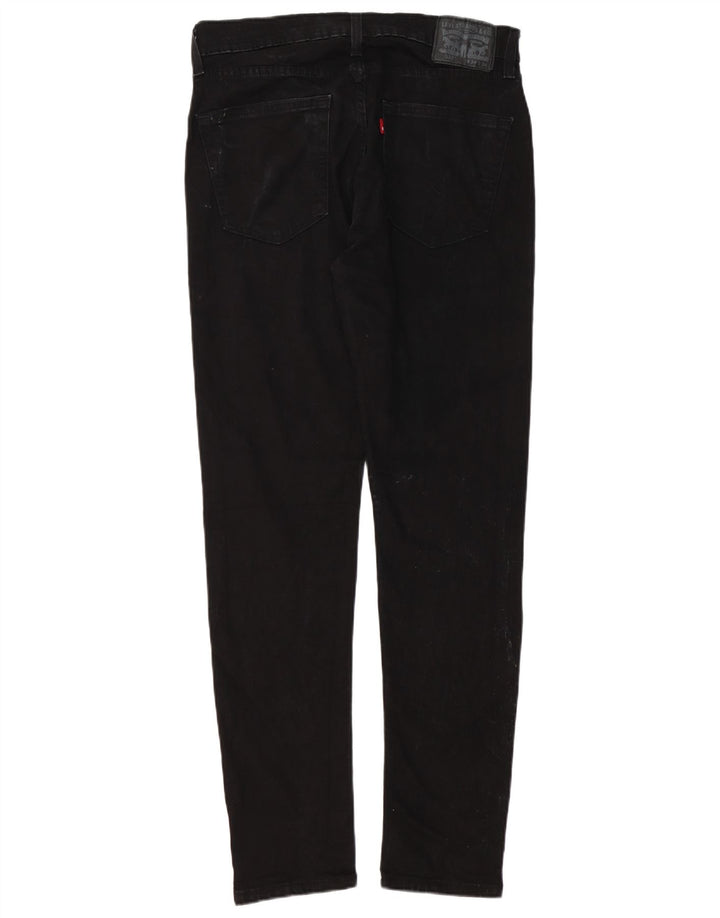 LEVI'S Jeans da uomo 512 slim affusolati W34 L32 cotone nero