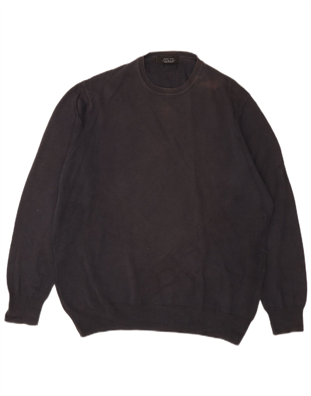 Maglione maglione girocollo da uomo Zara XL nero