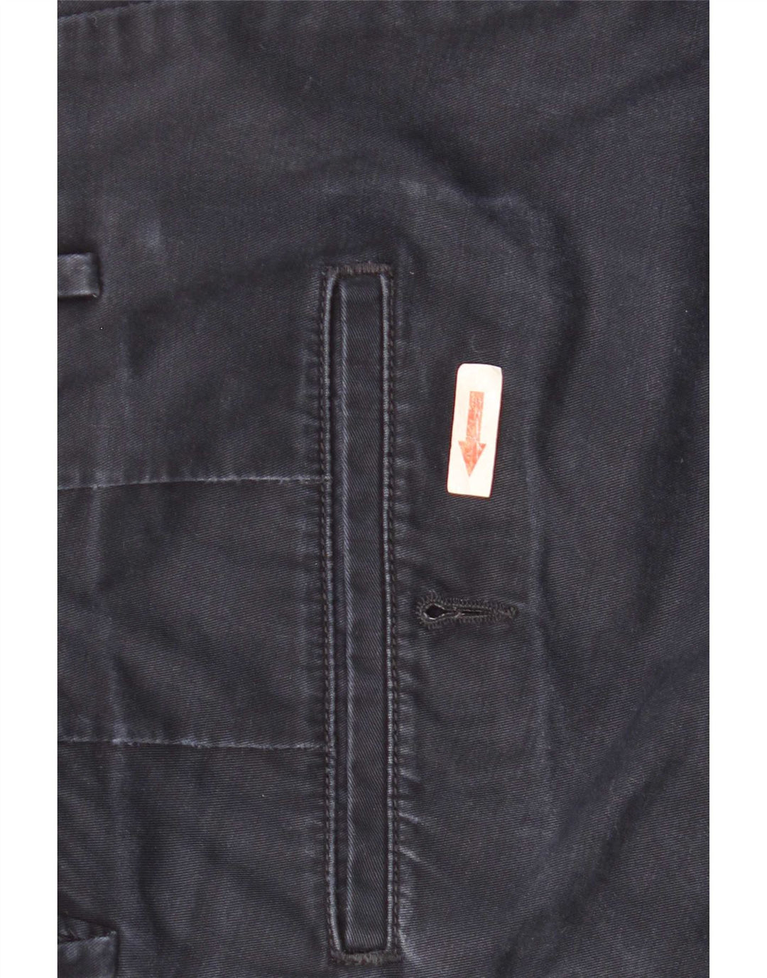 Pantaloncini chino da uomo Tommy Hilfiger W38 XL blu navy