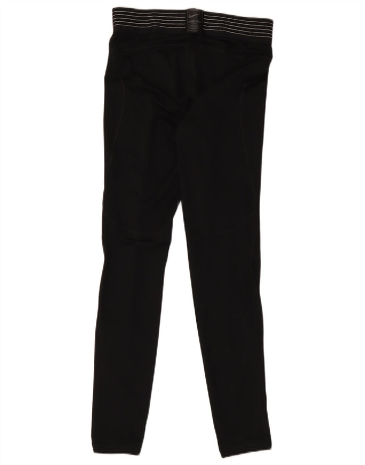Leggings Nike da uomo piccoli in poliestere nero