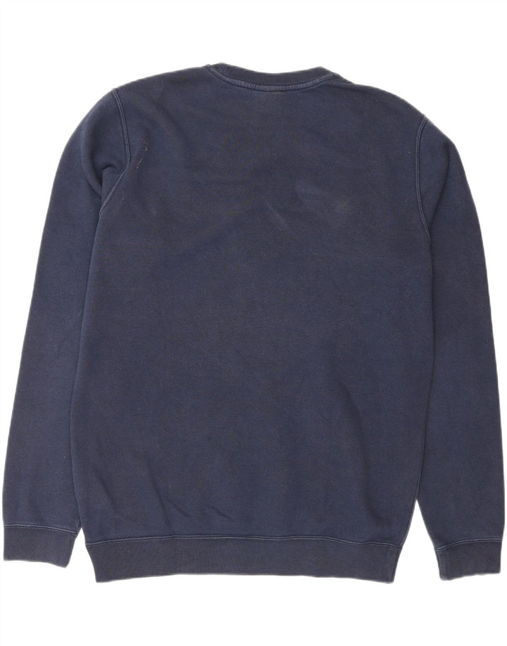 NIKE Felpa da uomo Maglione medio blu navy in cotone