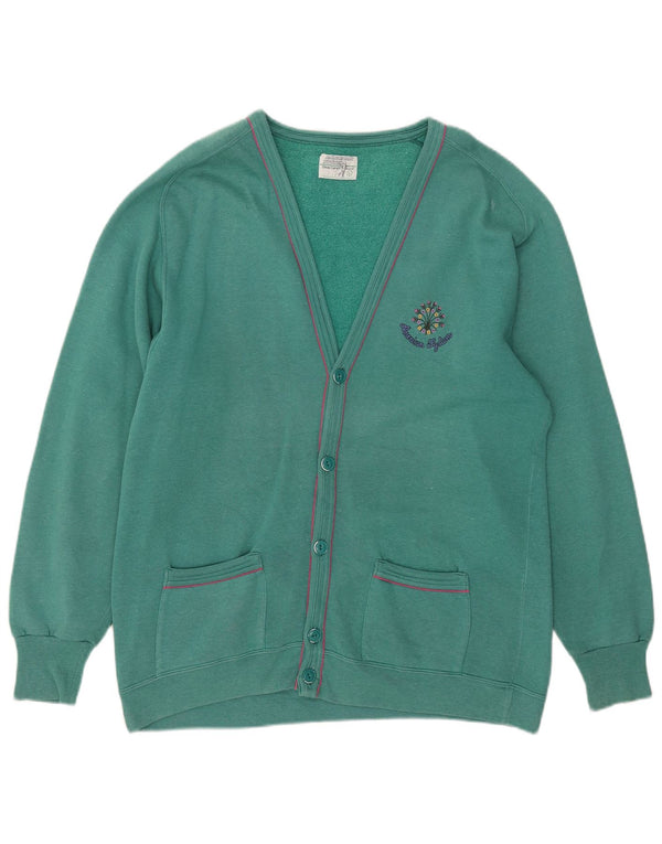 Giacca da ginnastica da uomo American System grande in cotone verde