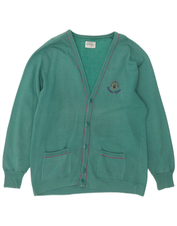 Giacca da ginnastica da uomo American System grande in cotone verde
