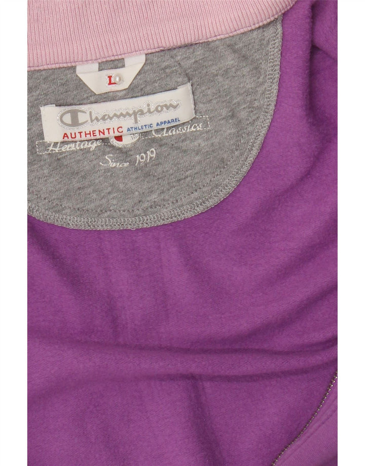 Giacca da tuta da donna Champion UK 16 Large Purple Colourblock