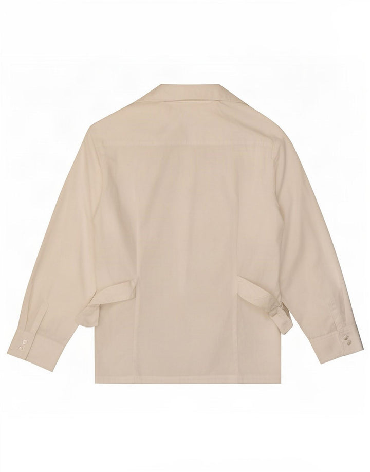 Camicia a maniche 3/4 da donna Naracamicie UK 14 Medium White