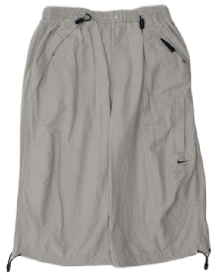 Pantaloncini sportivi Nike da uomo piccoli in cotone grigio