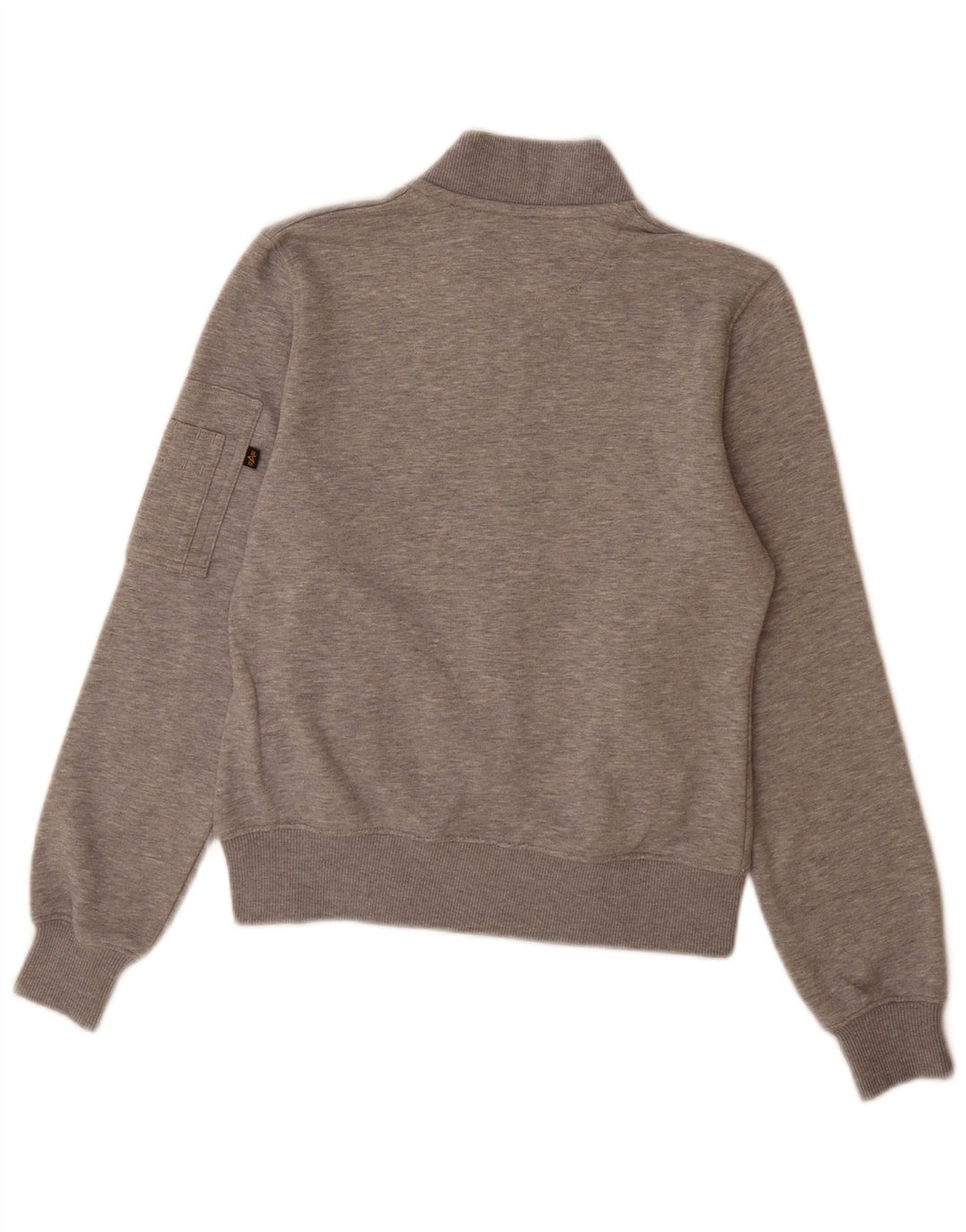 Giacca da tuta da uomo Alpha Industries XS in cotone chiazzato grigio
