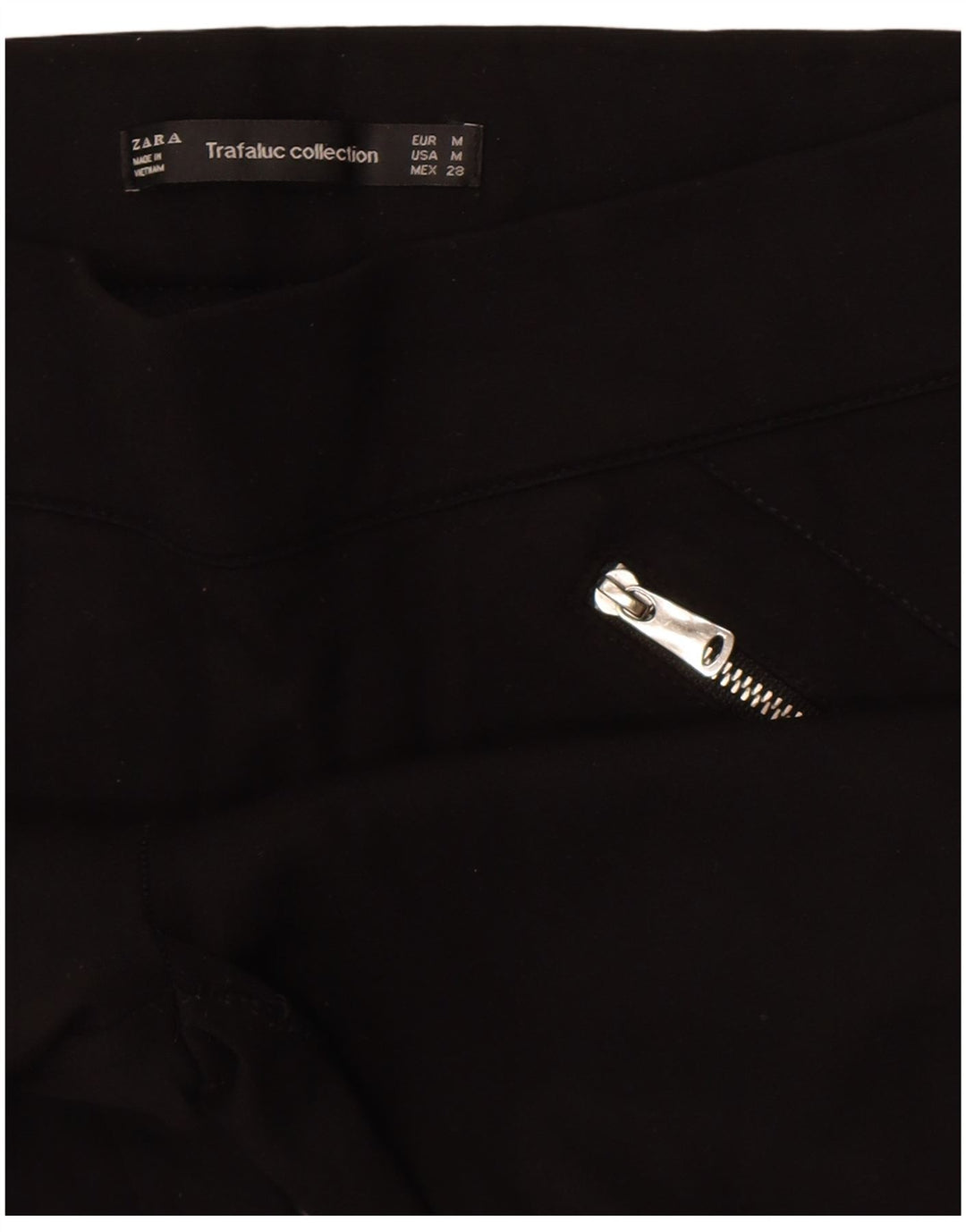 Leggings corti Zara Trafaluc da donna medi W28 L26 neri