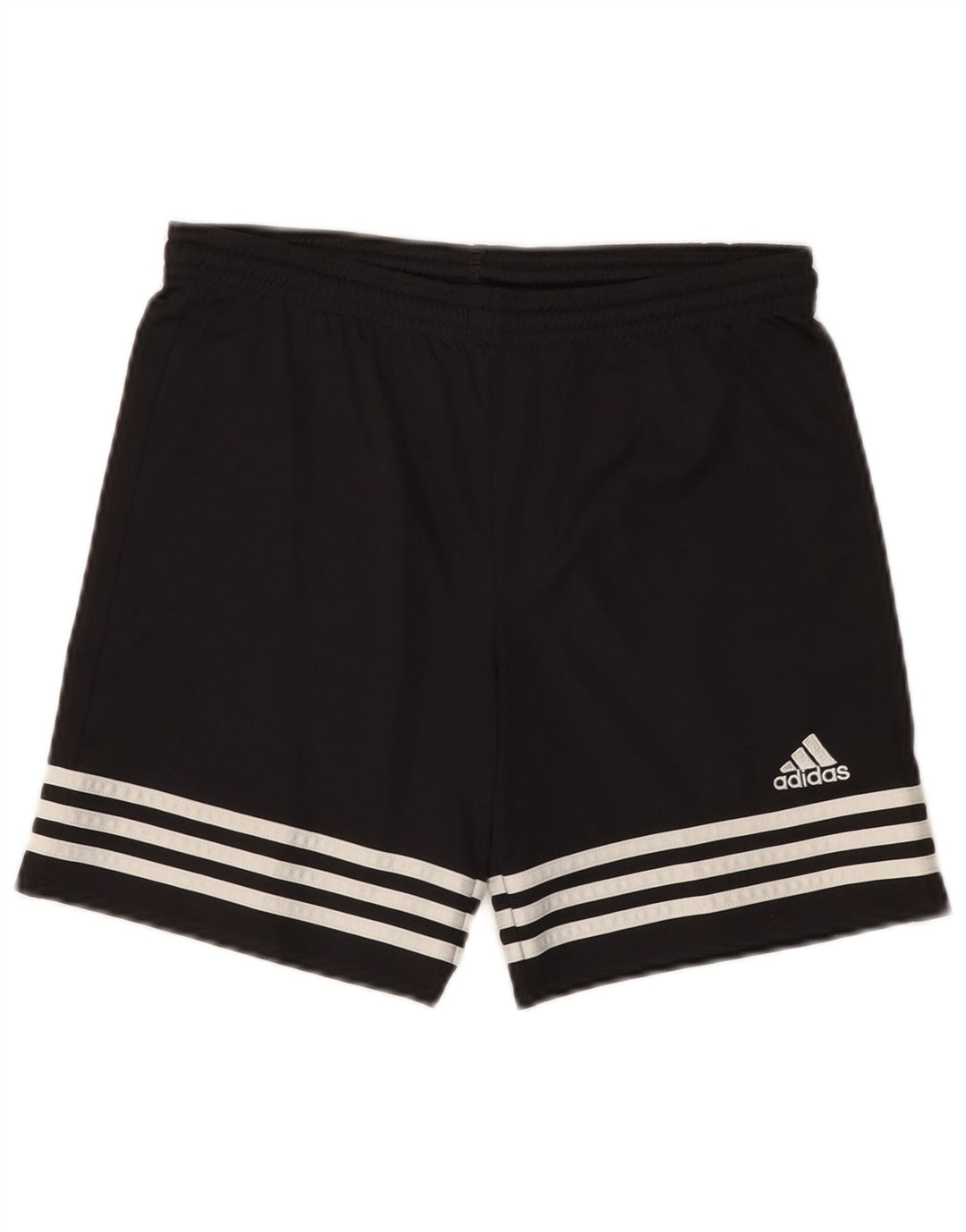 Pantaloncini sportivi Adidas Climalite da ragazzo 12-13 anni Large Nero in poliestere
