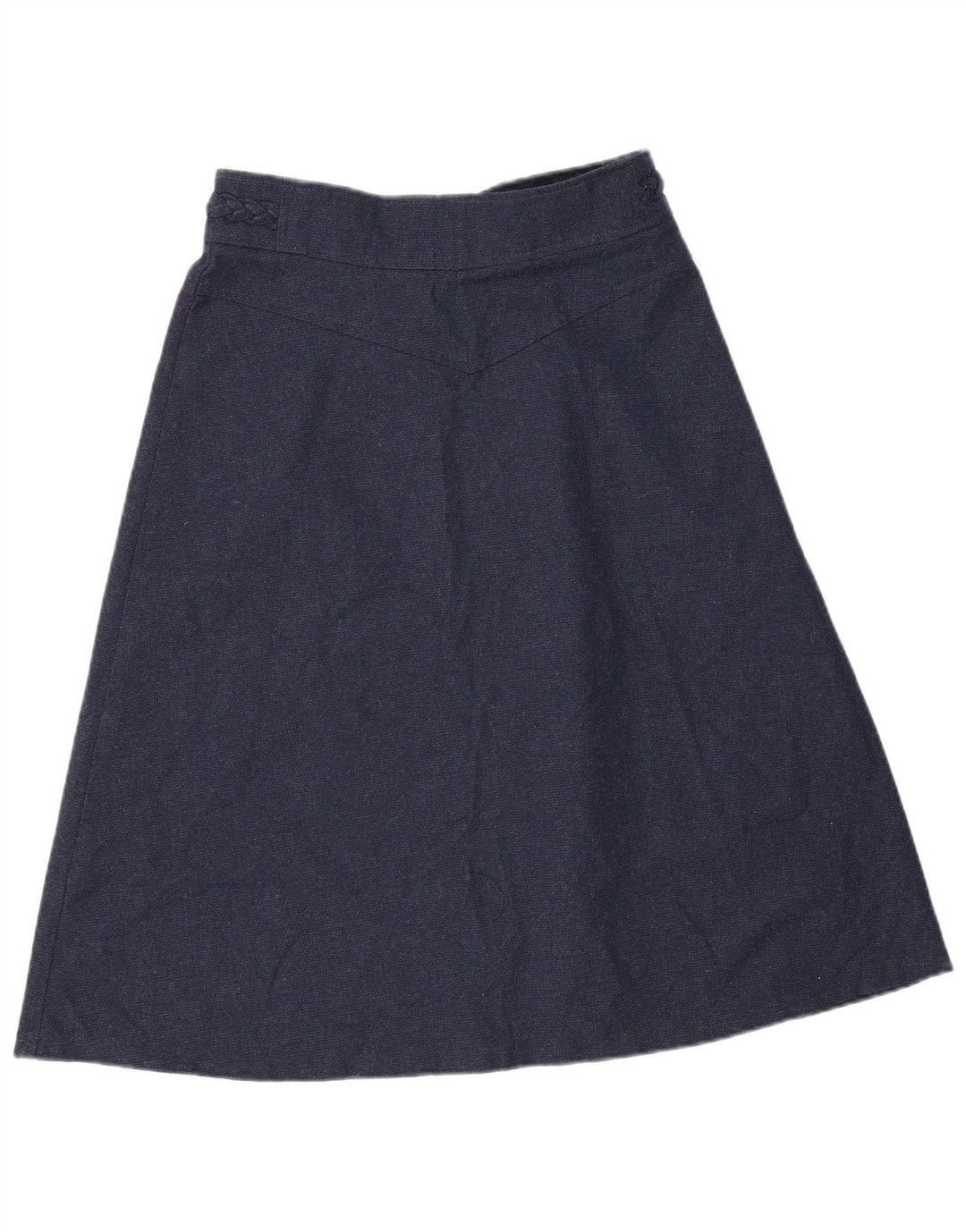 Gonna a trapezio da donna Brugi W30 poliestere blu navy medio