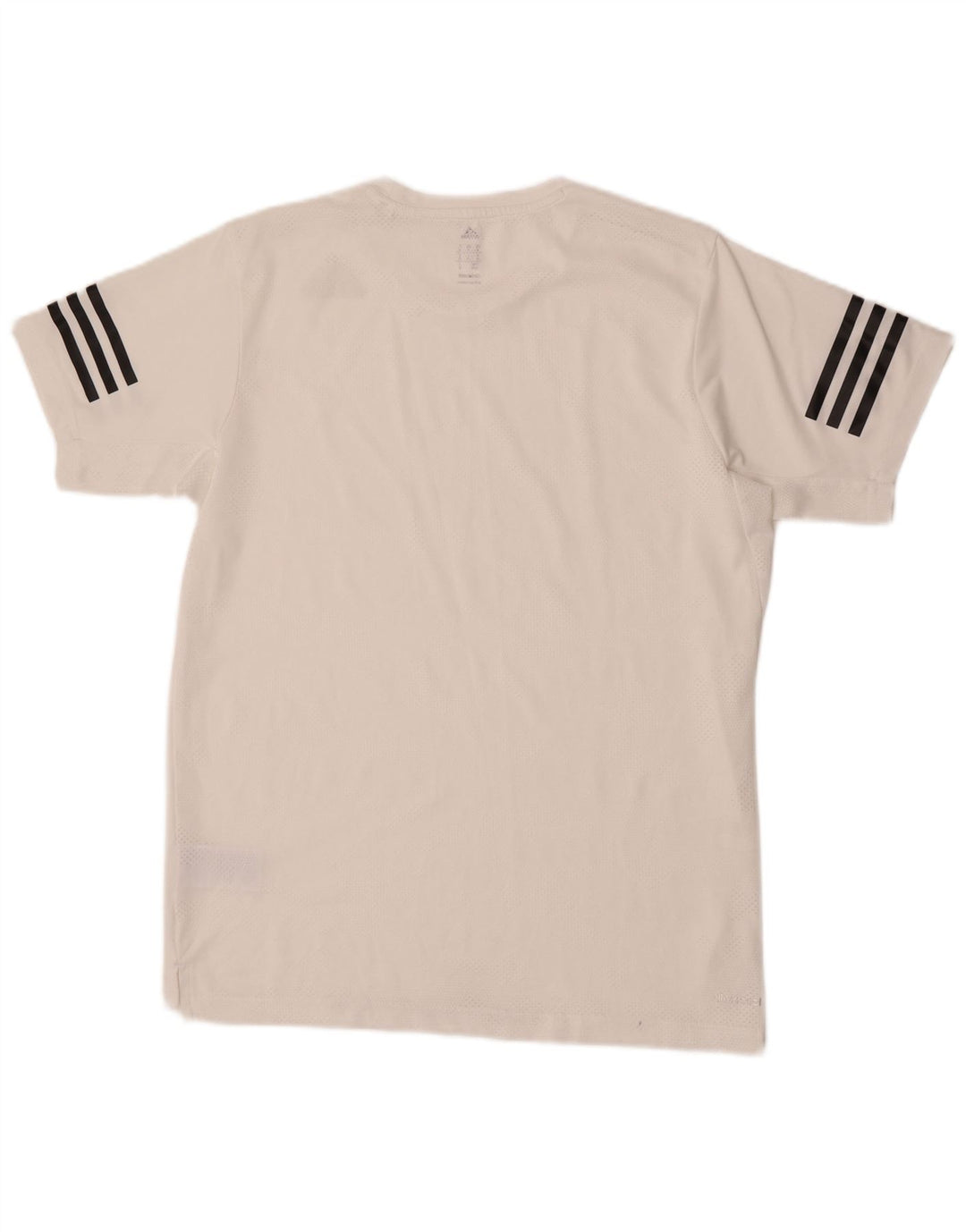 T-shirt da uomo Adidas Top in poliestere bianco medio