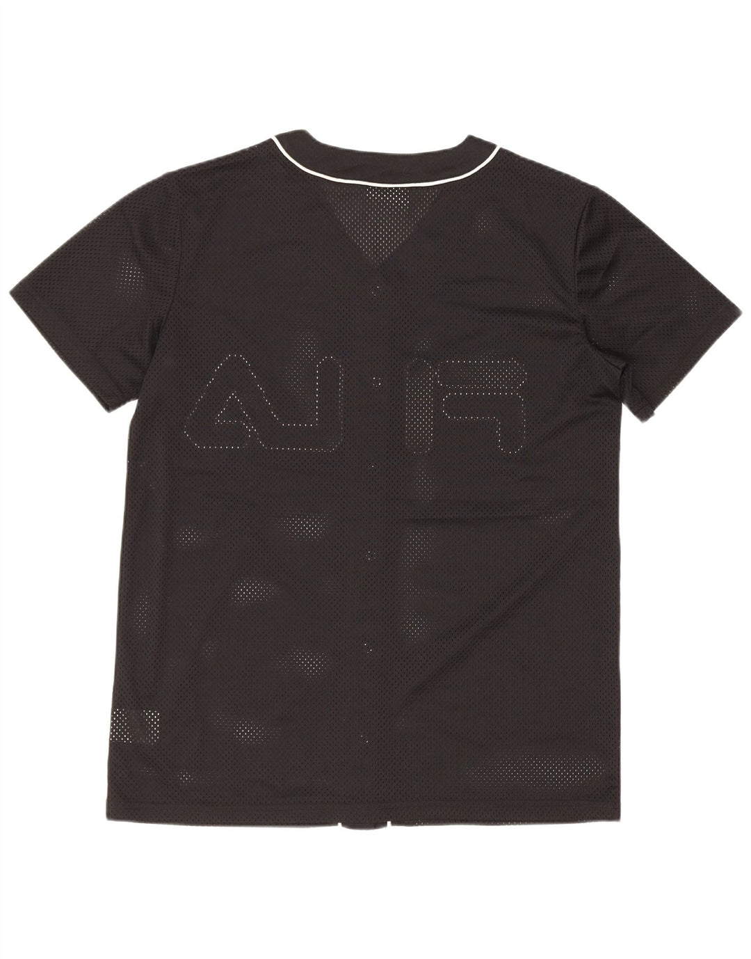 Top in jersey oversize con grafica da donna Fila UK 6 XS poliestere nero