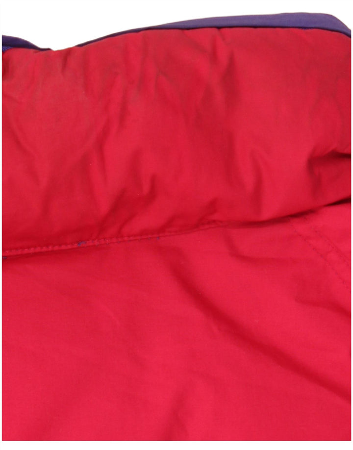 DIADORA Giacca imbottita oversize reversibile da uomo UK 42 XL Poliestere rosso