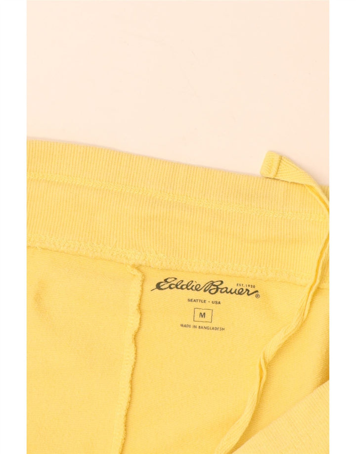 Pantaloncini sportivi da donna EDDIE BAUER UK 14 cotone giallo medio