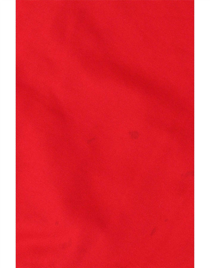 Giacca da ginnastica grafica da uomo Arena, giacca grande, in cotone color block rosso